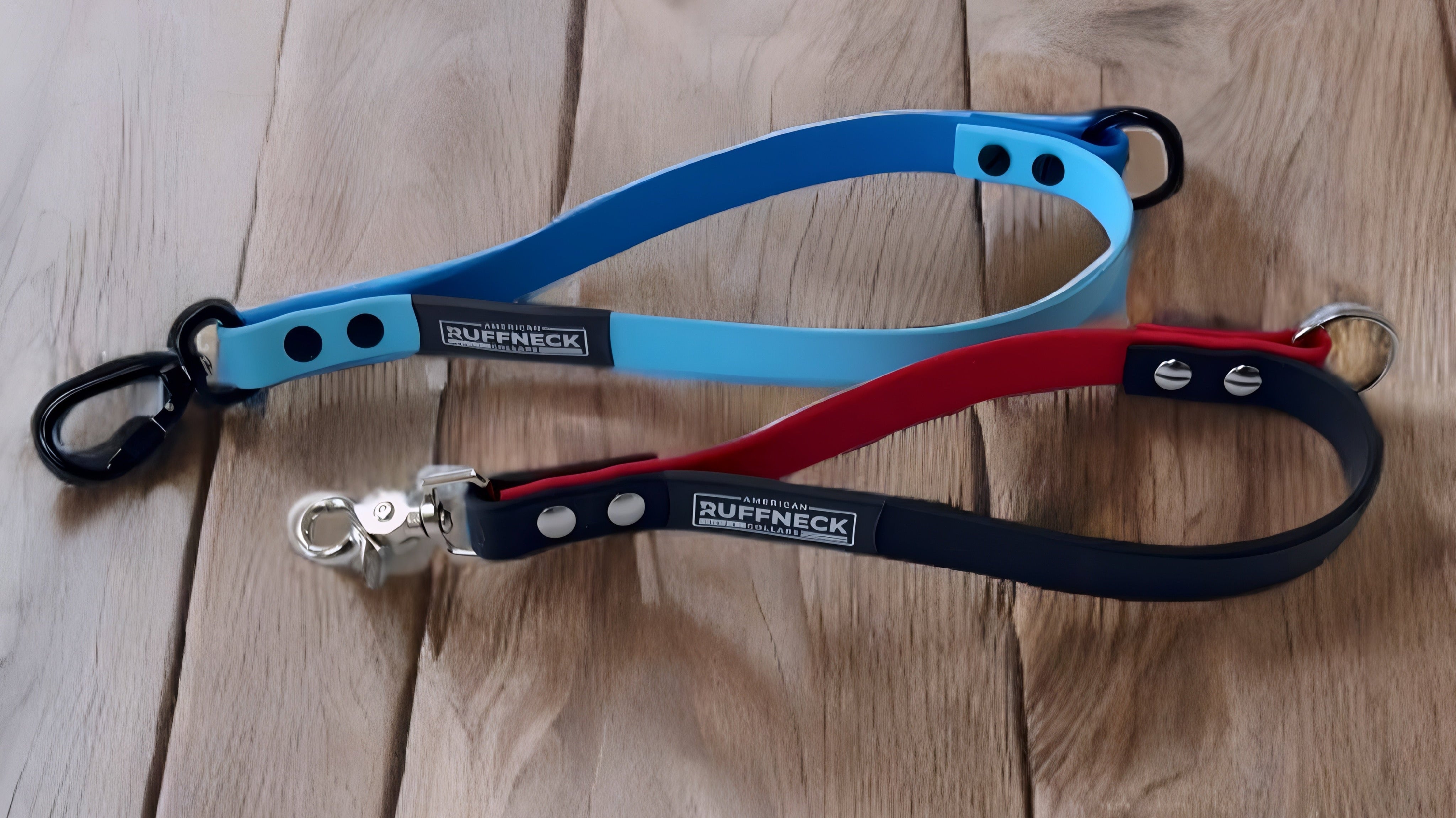 Two BioThane dog accessories