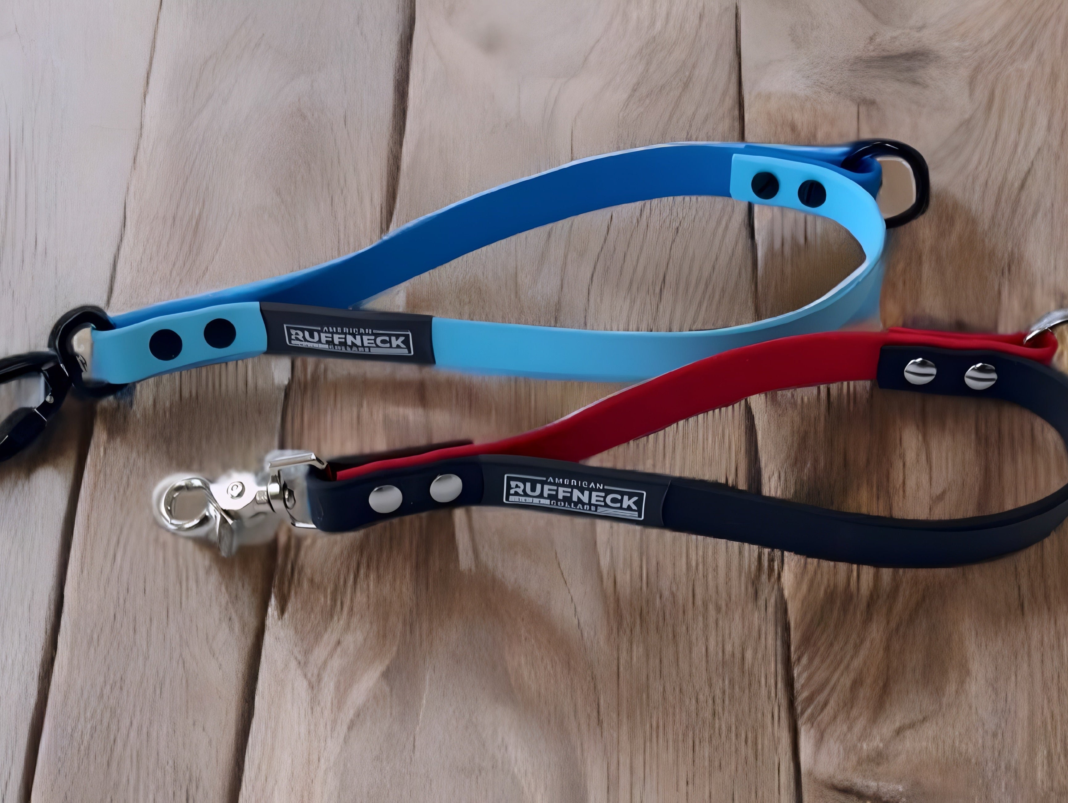 Two BioThane dog accessories