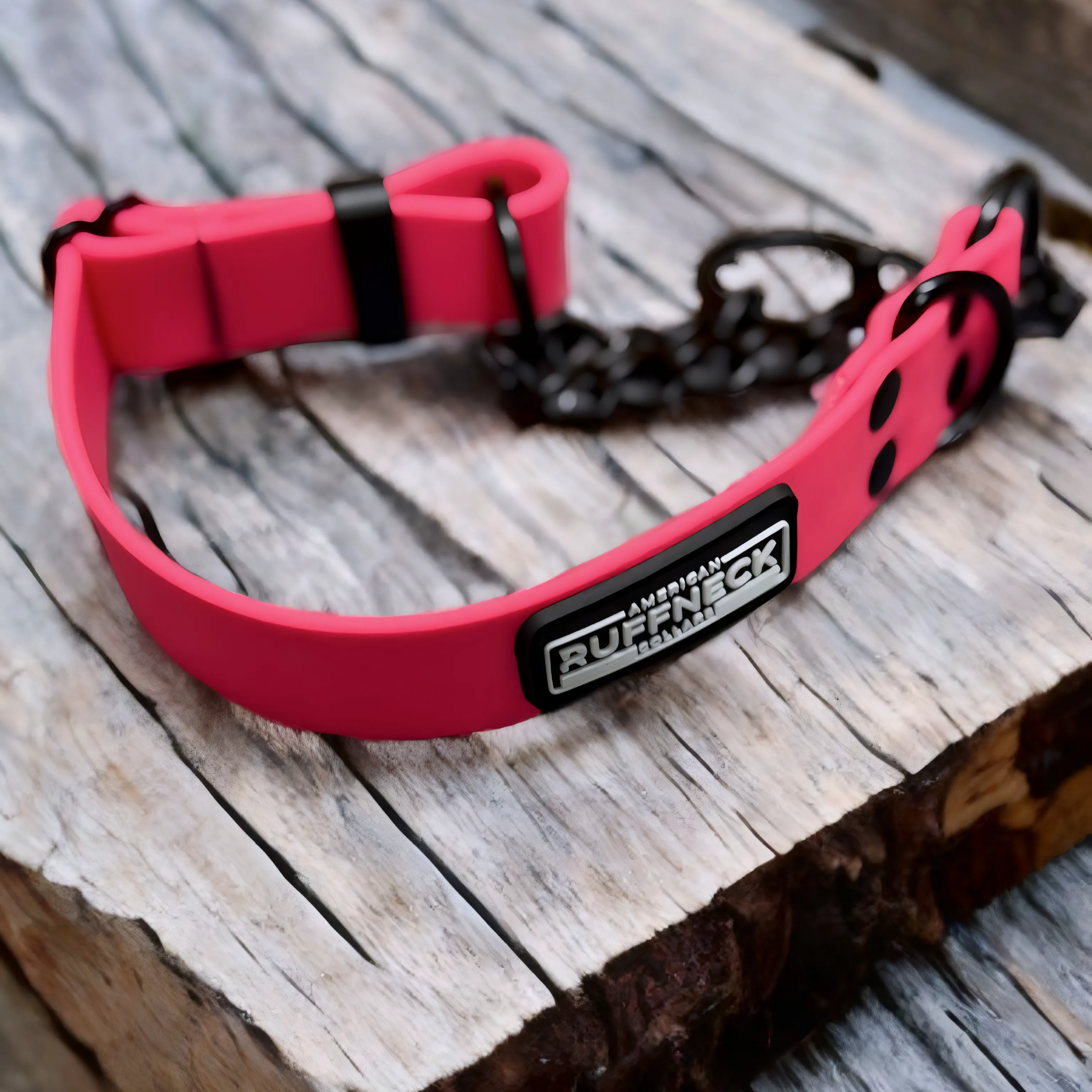 Biothane Maverick Martingale Collar by American Ruffneck Collars, featuring durable material and adjustable design for dogs.