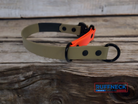 Brown Biothane Sentinel Slip Collar by American Ruffneck Collars, featuring a durable, adjustable slip design for dogs.