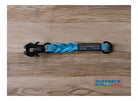 American Ruffneck Collars Guardian Grip dog leash, sturdy nylon with padded handle and metal clip for secure walking.