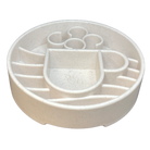 Speckled Java Design EBOWL slow feeder bowl for dogs by SodaPup/True Dogs, featuring a colorful, textured surface for enrichment.