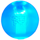 Rubber Strobe Ball by SodaPup/True Dogs, LLC, an ultra-durable dog toy for chewing, floating, and retrieving activities.
